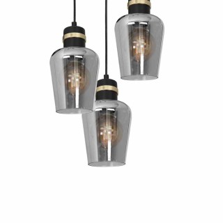 Lampa wisząca RICHMOND BLACK / GOLD 3xE27  Koło MLP6541