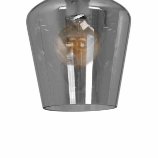 Lampa sufitowa SANTIAGO SMOKED 1xE27 MLP6603