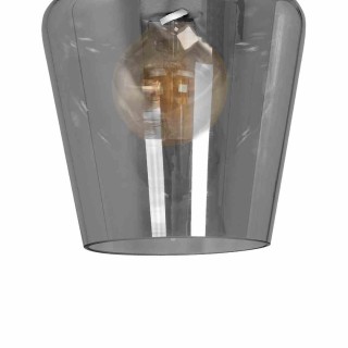 Lampa sufitowa SANTIAGO SMOKED 1xE27 MLP6603