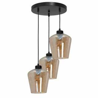 Lampa wisząca SANTIAGO AMBER 3xE27 MLP6613