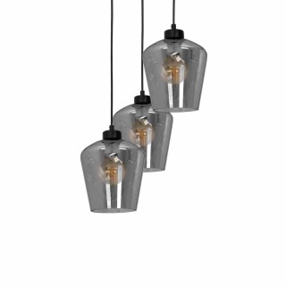 Lampa wisząca SANTIAGO SMOKED 3xE27 MLP6612