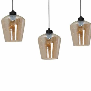 Lampa wisząca SANTIAGO AMBER 3xE27 MLP6610