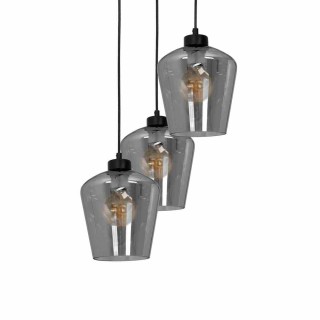 Lampa wisząca SANTIAGO SMOKED 3xE27 MLP6612