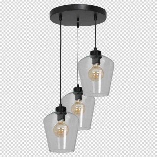 Lampa wisząca SANTIAGO CLEAR 3xE27 MLP6611