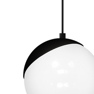 Lampa wisząca SFERA BLACK 1xE14 MLP5739