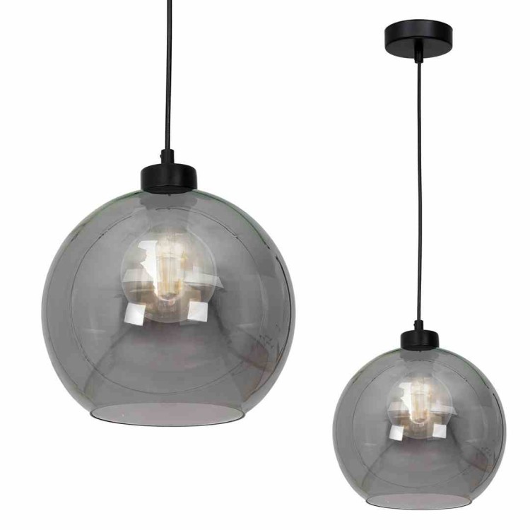 Lampa wisząca SOFIA SMOKED 1xE27 MLP6577