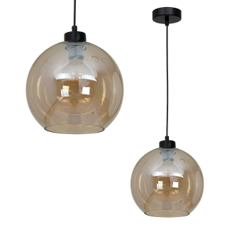 Lampa wisząca SOFIA AMBER 1xE27 MLP6578