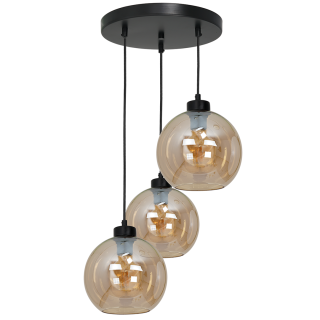 Lampa wisząca SOFIA AMBER 3xE27 MLP6584