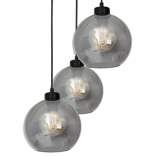 Lampa wisząca SOFIA SMOKED 3xE27 MLP6583