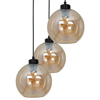 Lampa wisząca SOFIA AMBER 3xE27 MLP6584