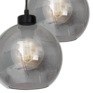 Lampa wisząca SOFIA SMOKED 3xE27 MLP6583