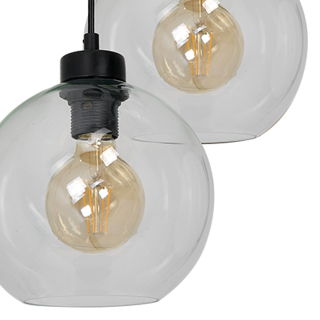 Lampa wisząca SOFIA CLEAR 3xE27 MLP6582