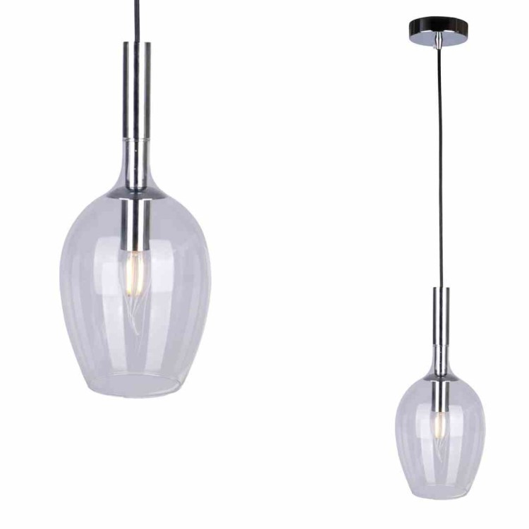 Lampa wisząca TANGO CLEAR 1xE14 ML6163