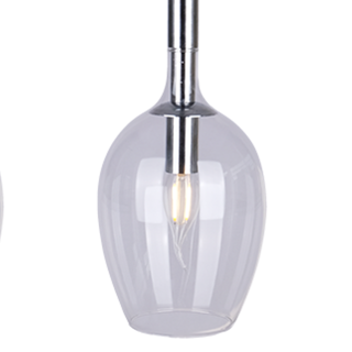 Lampa wisząca TANGO CLEAR 3xE14 ML6164