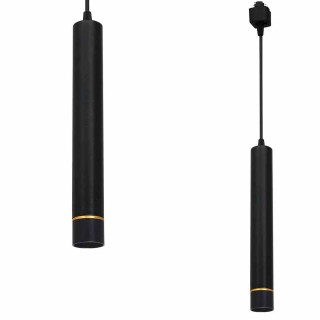 TRACK LIGHT PENDANT BLACK/GOLD 3W LED ML6510