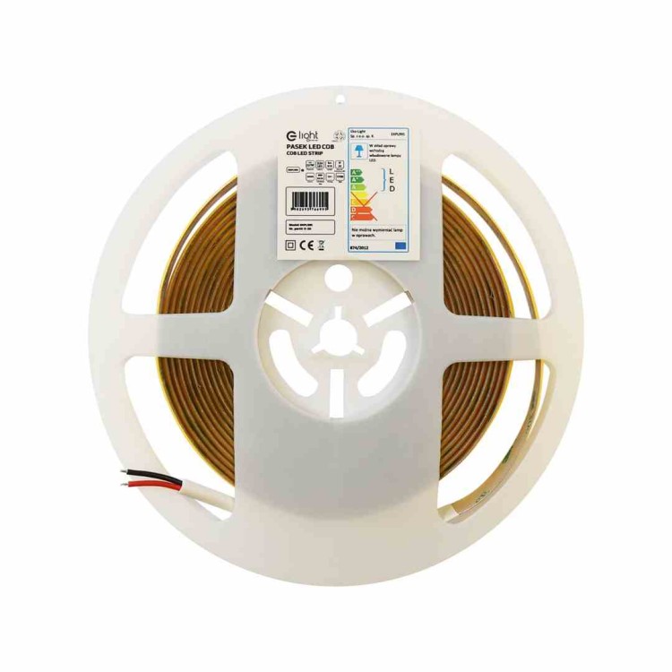 Taśma LED COB 3000K 5m 50W IP20 EKPL995