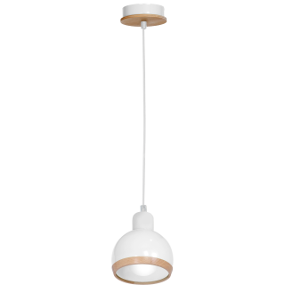 Lampa wisząca OVAL WHITE 1xE27 MLP7043