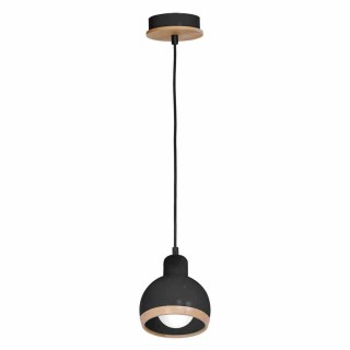 Lampa wisząca OVAL BLACK 1xE27 MLP7045