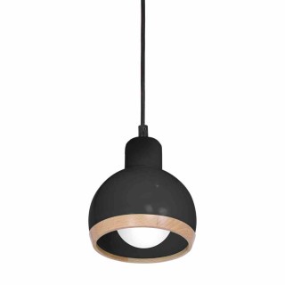 Lampa wisząca OVAL BLACK 1xE27 MLP7045