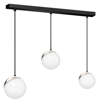 Lampa wisząca SFERA BLACK/CHROME 3xE14 MLP7238