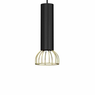 Lampa wisząca DANTE Black/Gold 1x mini GU10 MLP7248