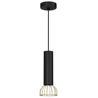 Lampa wisząca DANTE Black/Gold 1x mini GU10 MLP7248