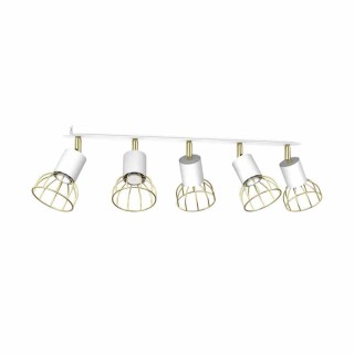 Lampa sufitowa DANTE White/Gold 5x mini GU10 MLP7253