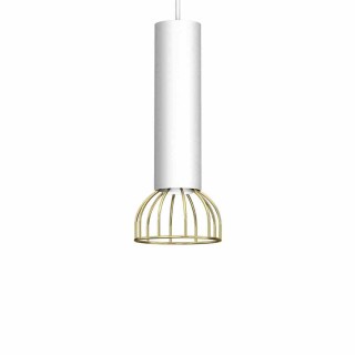 Lampa wisząca DANTE White/Gold 1x mini GU10 MLP7254