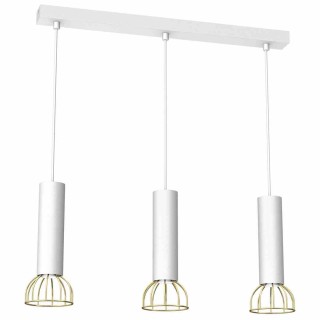 Lampa wisząca DANTE White/Gold 3x mini GU10 MLP7255