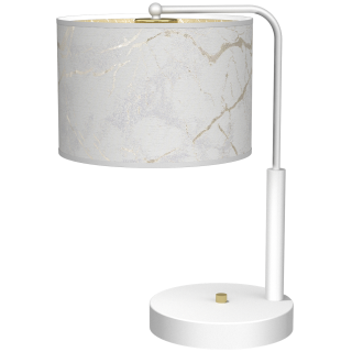 Lampka nocna SENSO White/Gold 1xE27 MLP7310