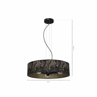 Lampa Wisząca SATINO GOLD 3xE27 MLP7320