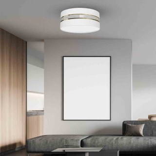 Lampa Sufitowa ULTIMO WHITE 2xE27 Ø40cm MLP7350