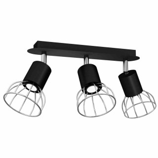 Lampa Sufitowa DANTE BLACK/SILVER 3x mini GU10 MLP7357