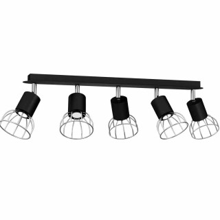 Lampa Sufitowa DANTE BLACK/SILVER 5x mini GU10 MLP7358