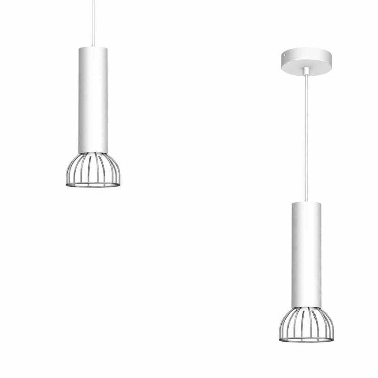 Lampa Wisząca DANTE SILVER 1x mini GU10 MLP7365