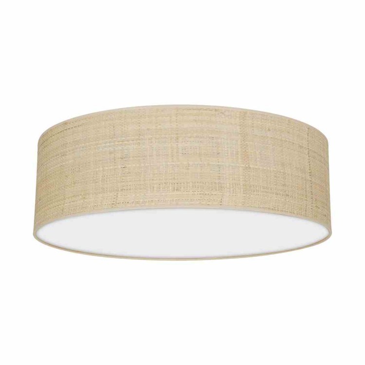 Lampa sufitowa MARSHALL WHITE / RATTAN 3xE27 MLP7489