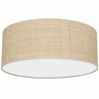 Lampa sufitowa MARSHALL WHITE / RATTAN 2xE27 Ø40cm MLP7487