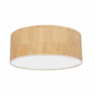 Lampa sufitowa CORK White/Cork 3xE27  Ø50cm MLP7521