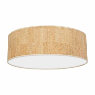 Lampa sufitowa CORK White/Cork 3xE27  Ø60cm MLP7522