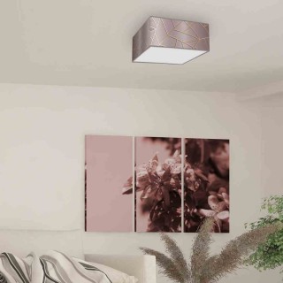 Lampa sufitowa ZIGGY PINK Gold/Pink 2xE27 MLP7588