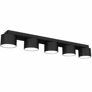 Lampa sufitowa DIXIE Black  5xGX53 MLP7547