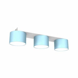 Lampa sufitowa DIXIE Blue/White 3xGX53 MLP7550