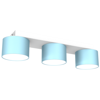 Lampa sufitowa DIXIE Blue/White 3xGX53 MLP7550