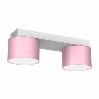 Lampa sufitowa DIXIE Pink/White  2xGX53 MLP7554