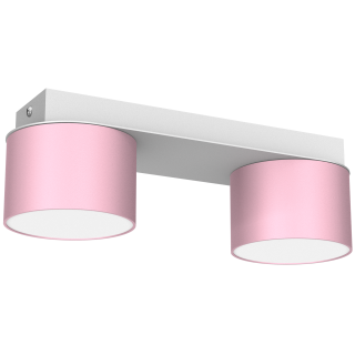 Lampa sufitowa DIXIE Pink/White  2xGX53 MLP7554