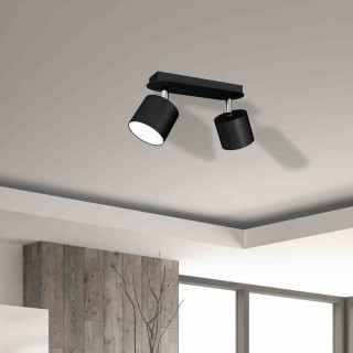 Lampa sufitowa DIXIE BLACK 2xGX53 MLP7600