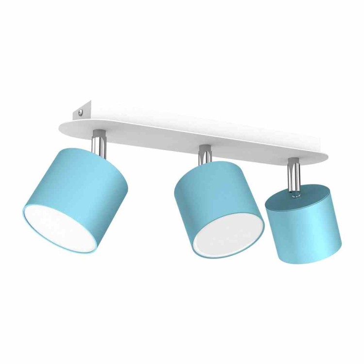 Lampa sufitowa DIXIE BLUE/WHITE 3xGX53 MLP7606