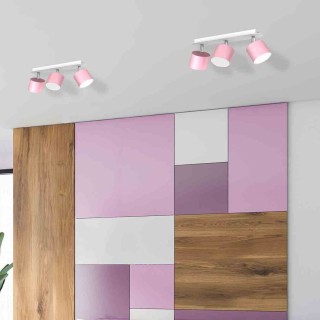 Lampa sufitowa DIXIE PINK 3xGX53 MLP7611