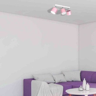 Lampa sufitowa DIXIE PINK 3xGX53 MLP7611