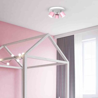 Lampa sufitowa DIXIE PINK 3xGX53 MLP7612